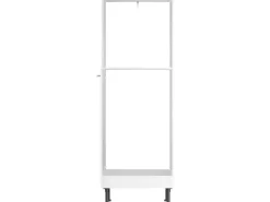 Optifit Küchen-Midischrank für Backofen und Kühlschrank Bengt932 60 cm Weiß