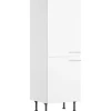 Optifit Küchen-Midischrank für Kühlschrank Bengt932 60cm x 176,6cm x 58,4cm Weiß
