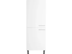 Optifit Küchen-Midischrank für Kühlschrank Bengt932 60cm x 176,6cm x 58,4cm Weiß