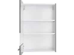 Optifit Küchen-Oberschrank mit Glassegment Mats825 50 cm Basaltgrau