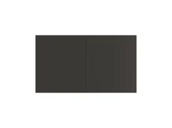 Optifit Küchen-Oberschrank 100 x 57,6 x 34,6 cm Noah420 Anthrazit Wildeiche NB