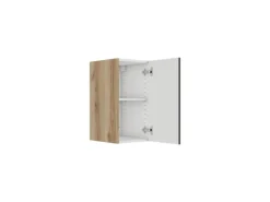 Optifit Küchen-Oberschrank 30 x 57,6 x 34,6 cm Noah420 Anthrazit Wildeiche NB