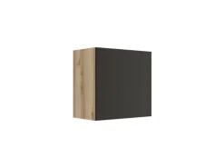 Optifit Küchen-Oberschrank 60 x 57,6 x 34,6 cm Noah420 Anthrazit Wildeiche NB