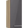 Optifit Küchen-Oberschrank Jonte984 30cm x 70,4cm x 34,9cm Anthrazit-Wildeiche