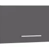 Optifit Küchen-Oberschrank Ingvar420 60 cm x 35,2 cm x 34,9 cm Anthrazit Matt