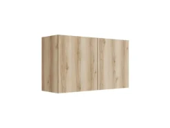 Optifit Küchen-Oberschrank 100 x 57,6 x 34,6 cm Kaya290 Wildeiche Nachbildung