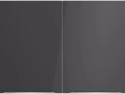 Optifit Küchen-Oberschrank Linus984 100 x 70,4 x 34,9 cm Anthrazit-Wildeiche