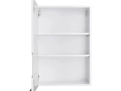 Optifit Küchen-Oberschrank mit Glassegment Arvid986 50 x 70,4 x 34,9 cm Weiß