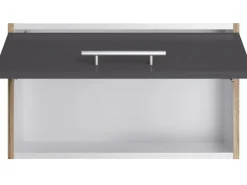 Optifit Küchen-Oberschrank Jonte984 60cm x 35,2cm x 34,9cm Anthrazit-Wildeiche