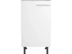 Optifit Küchen-Spülenunterschrank Bengt932 45 cm x 87 cm x 58,4 cm Weiß