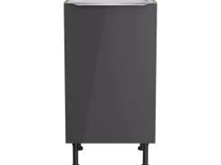 Optifit Küchen-Spülenunterschrank Linus984 45x87x58,4cm Anthra.-WildEiche