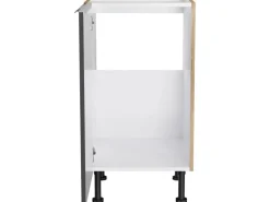 Optifit Küchen-Spülenunterschrank Linus984 45x87x58,4cm Anthra.-WildEiche