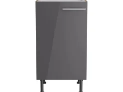 Optifit Küchen-Spülenunterschrank Jonte984 45x87x58,4cm Anthra.-WildEiche