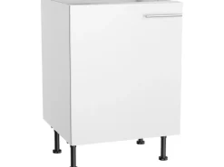 Optifit Küchen-Spülenunterschrank Bengt932 60 cm x 87 cm x 58,4 cm Weiß