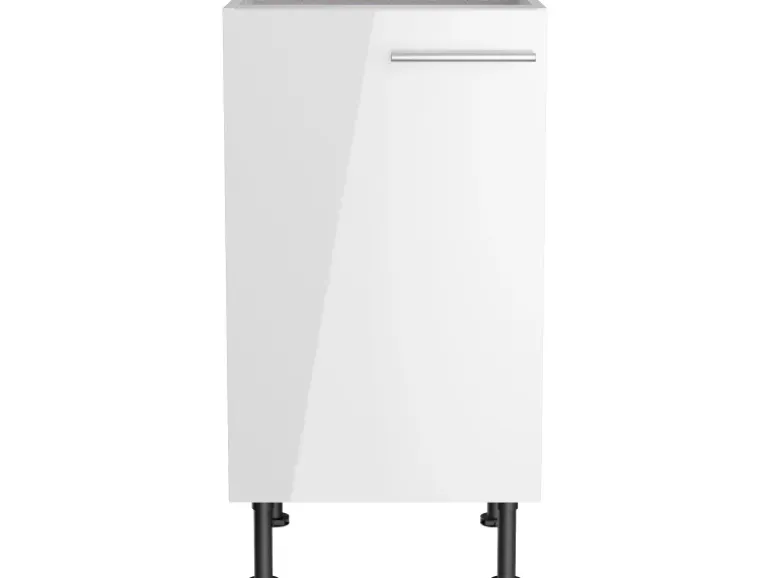 Optifit Küchen-Unterschrank Rurik986 45 cm x 87 cm x 58,4 cm Weiß