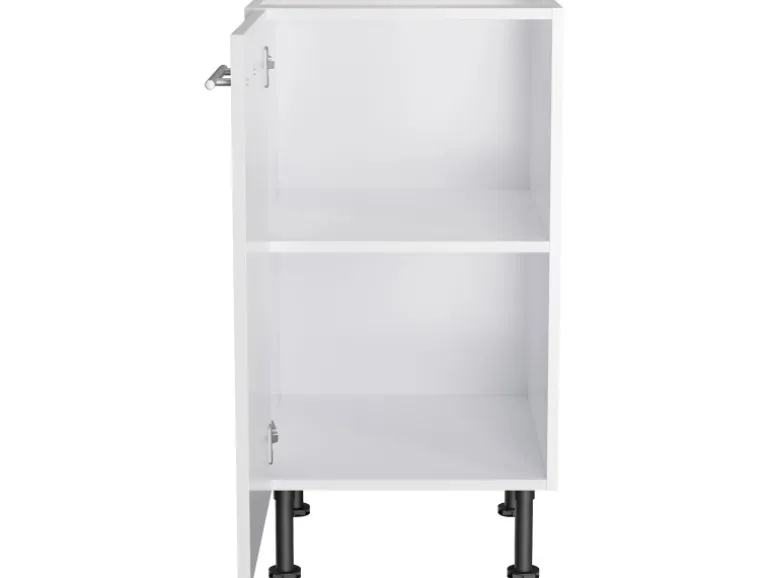 Optifit Küchen-Unterschrank Rurik986 45 cm x 87 cm x 58,4 cm Weiß