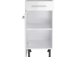 Optifit Küchen-Unterschrank Rurik986 40 cm x 87 cm x 58,4 cm Weiß