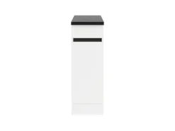 Optifit Küchen-Unterschrank 30 x 88 x 60 cm Luca932 Weiß Anthrazit