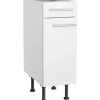 Optifit Küchen-Unterschrank Bengt932 30 cm x 87 cm x 58,4 cm Weiß