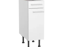 Optifit Küchen-Unterschrank Bengt932 30 cm x 87 cm x 58,4 cm Weiß