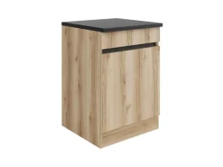 Optifit Küchen-Unterschrank 56 x 88 x 60 cm Kaya290 Wildeiche Nachbildung