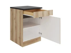 Optifit Küchen-Unterschrank 56 x 88 x 60 cm Kaya290 Wildeiche Nachbildung