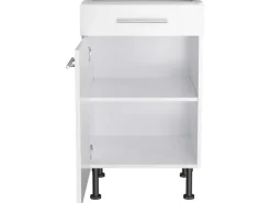 Optifit Küchen-Unterschrank Bengt932 50 cm x 85 cm x 58,4 cm Weiß
