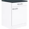 Optifit Küchen-Unterschrank Salo214 60 cm Weiß