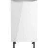 Optifit Küchen-Unterschrank Arvid986 45 cm x 87 cm x 58,4 cm Weiß