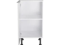 Optifit Küchen-Unterschrank Arvid986 45 cm x 87 cm x 58,4 cm Weiß