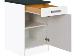 Optifit Küchen-Unterschrank Salo214 50 cm Weiß