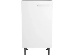 Optifit Küchen-Unterschrank Bengt932 45 cm x 87 cm x 58,4 cm Weiß