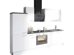 Optifit Küchenzeile Optikoncept Rurik 270 cm Weiß