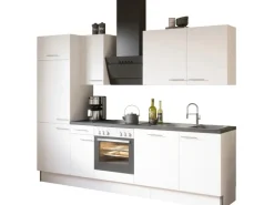 Optifit Küchenzeile Optikoncept Bengt 270 cm Weiß