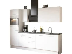 Optifit Küchenzeile Optikoncept Bengt 270 cm Weiß