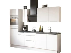Optifit Küchenzeile Optikoncept Arvid 270 cm Weiß