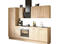 Optifit Küchenzeile Optikoncept Erik 270 cm Wildeiche Nachb.