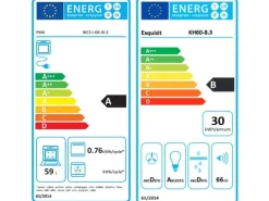 Optifit Küchenzeile OPTIkombi Luca932 mit E-Geräten 210 cm Breite Weiß