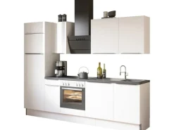 Optifit Küchenzeile Optikoncept Arvid 270 cm Weiß