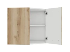 OPTIFIT Livorno290 Küchen-Eckoberschrank 60 x 60 cm Wildeiche Nachbildung