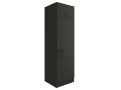 OPTIFIT Madrid420 Küchen-Geräteumbauschrank 60 cm Anthrazit Matt