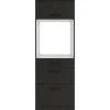 OPTIFIT Madrid420 Küchen-Geräteumbauschrank 60 cm Anthrazit Matt