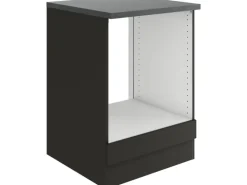 OPTIFIT Madrid420 Küchen-Herdumbau 60 cm Anthrazit Matt