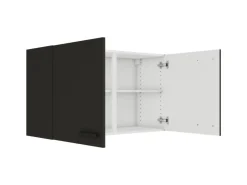 OPTIFIT Madrid420 Küchen-Oberschrank 100 cm Anthrazit Matt
