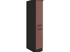 OPTIFIT Nizza407 Küchen-Apothekerschrank 30 cm Rostrot
