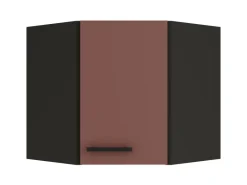 OPTIFIT Nizza407 Küchen-Eckoberschrank 60 x 60 cm Rostrot