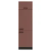 OPTIFIT Nizza407 Küchen-Geräteumbauschrank 60 cm Rostrot