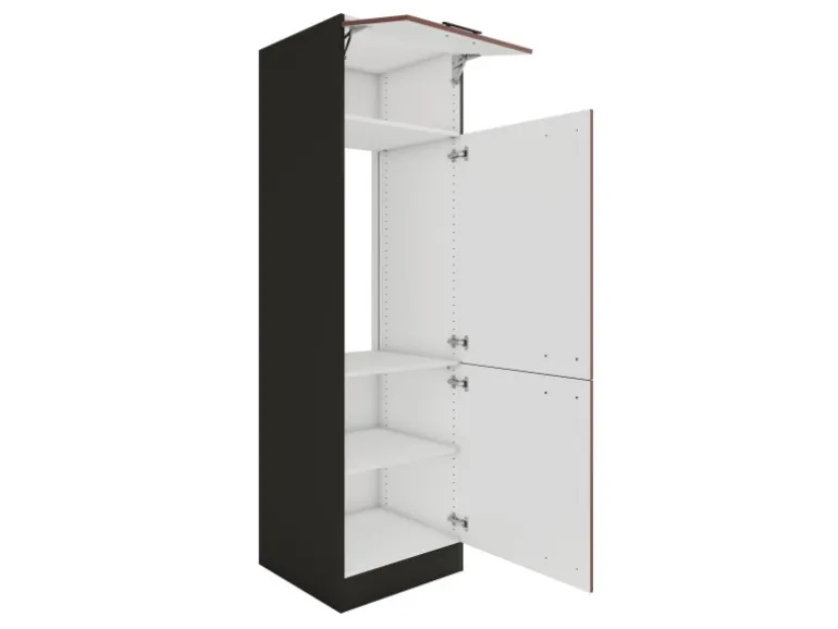 OPTIFIT Nizza407 Küchen-Geräteumbauschrank 60 cm Rostrot