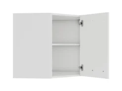 OPTIFIT Oslo214 Küchen-Eckoberschrank 60 x 60 cm Feinstruktur Weiß