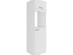 OPTIFIT Oslo214 Küchen-Geräteumbauschrank 60 cm Feinstruktur Weiß